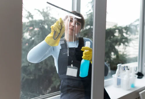 Nettoyage de vitres intérieures et extérieures à Bézenet